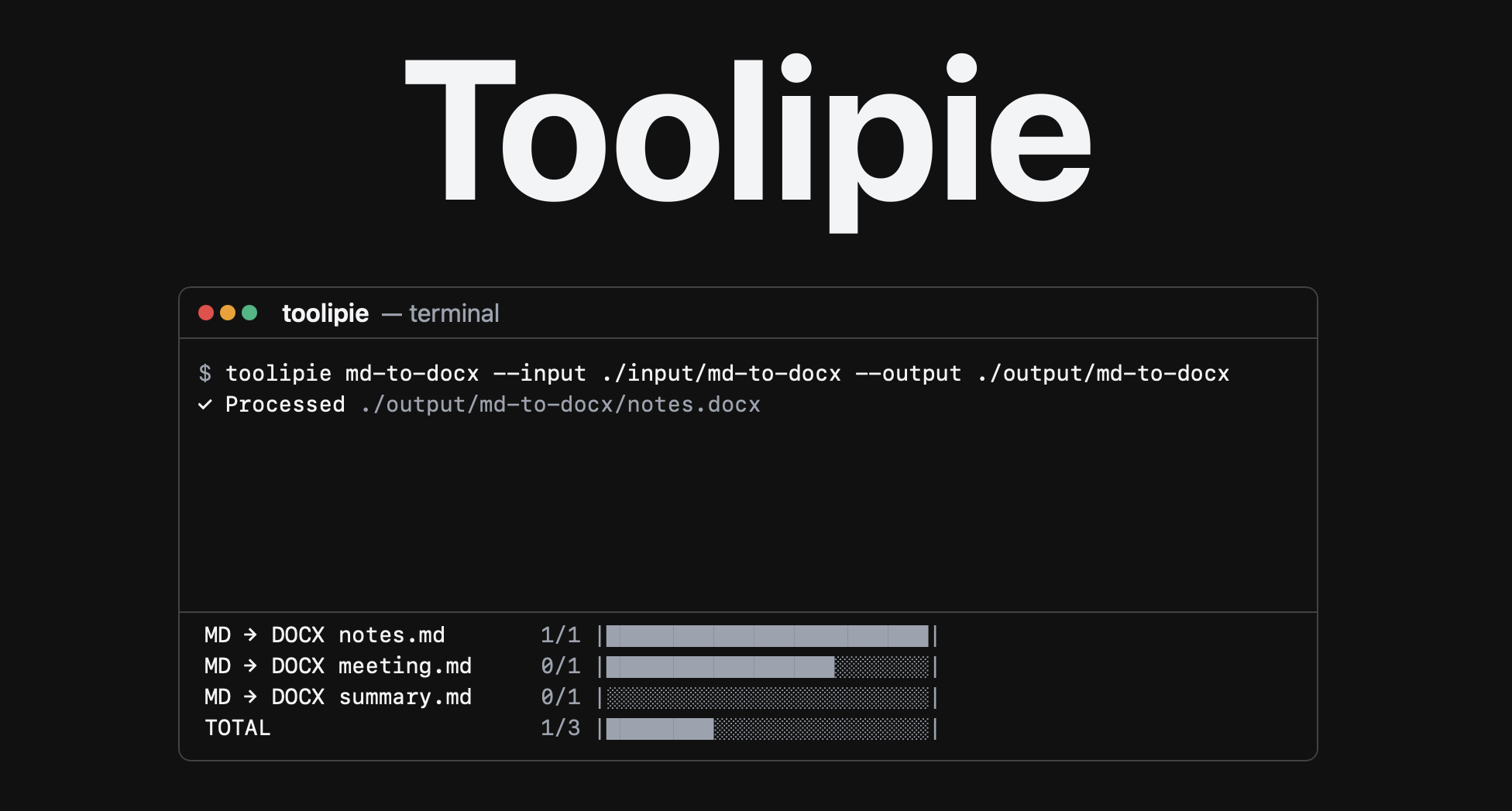 Toolipie 界面预览